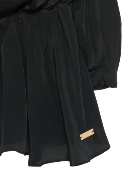 Dětské šaty Balmain černé
