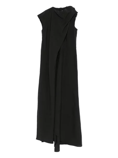 Rochie Christian Wijnants drapată de costum negru