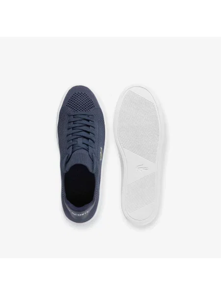 Lacoste Skórzane Sneakersy La Piquée granatowe