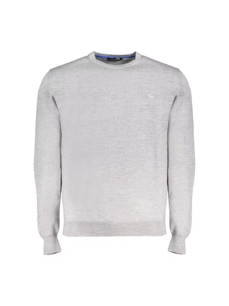 Sweter Harmont & Blaine z dżerseju szary