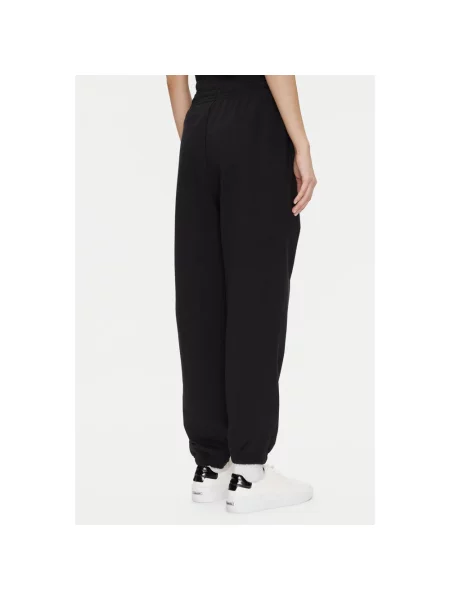 Calvin Klein Jeans spodnie dresowe gładkie czarny