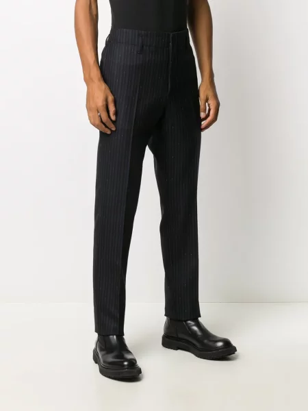 Pantaloni Ferragamo cu dungi albastru