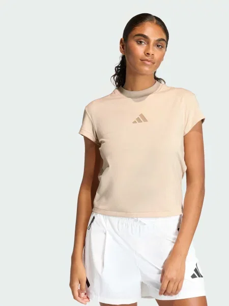 Футболка adidas ZNE перероблений бежевий