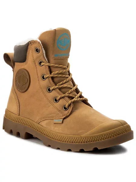 Žygio batai Palladium Pampa Sport Cuff WPS Amber Gold/Mid Gum ruda