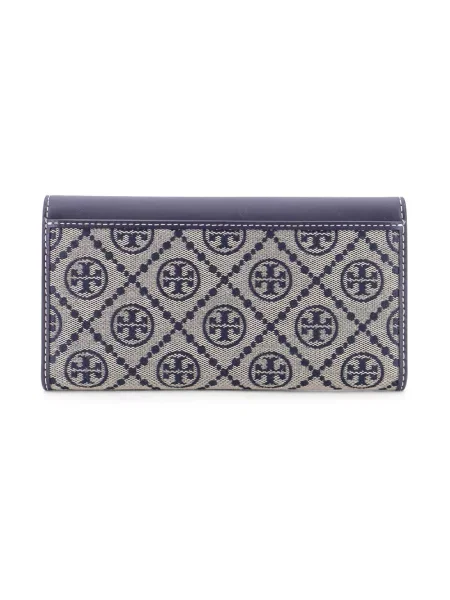 Portfel Tory Burch niebieski
