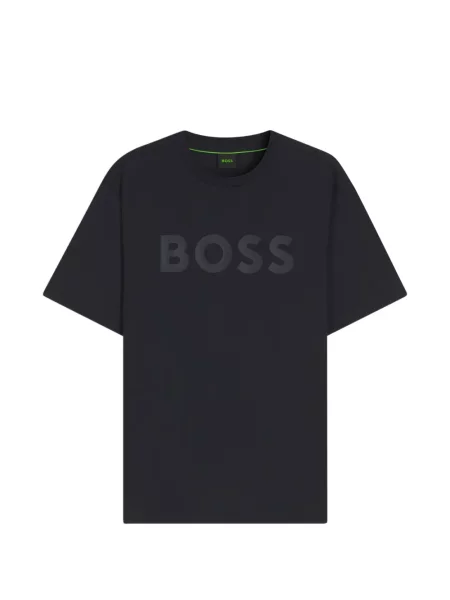 Tricou Boss cu imagine albastru