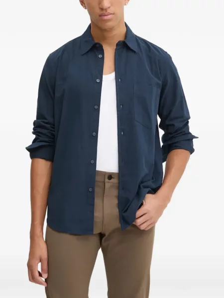 Košulja Samsoe Samsoe plava