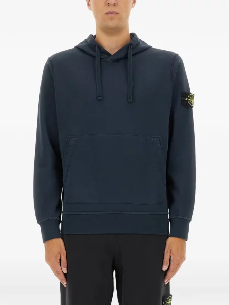 Džemperis su gobtuvu Stone Island mėlyna