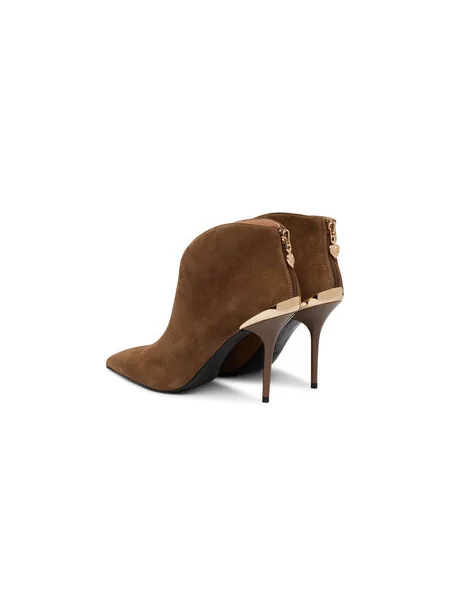 Členková obuv LOVE MOSCHINO béžová
