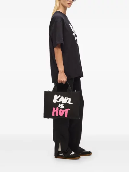 Τσάντα Karl Lagerfeld μαύρο