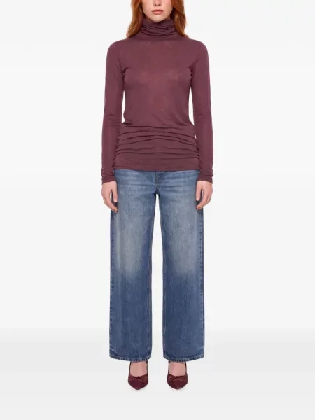 Lung tricou Antonelli violet