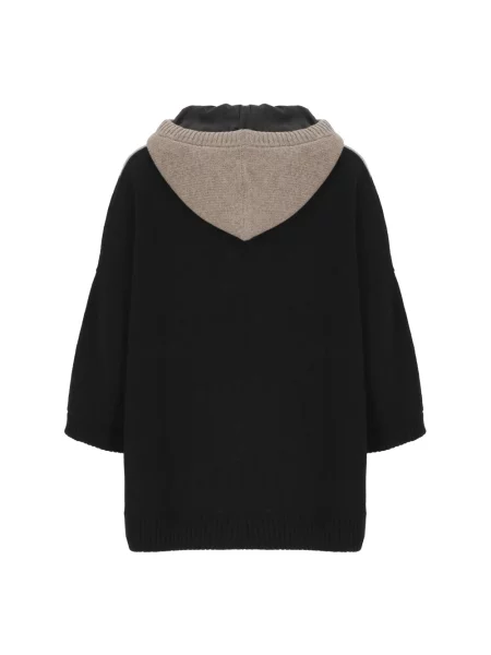 Bluza z kapturem Kangra z kaszmiru z kapturem