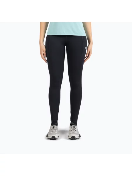 Legginsy do biegania Rossignol Sapa black czarne
