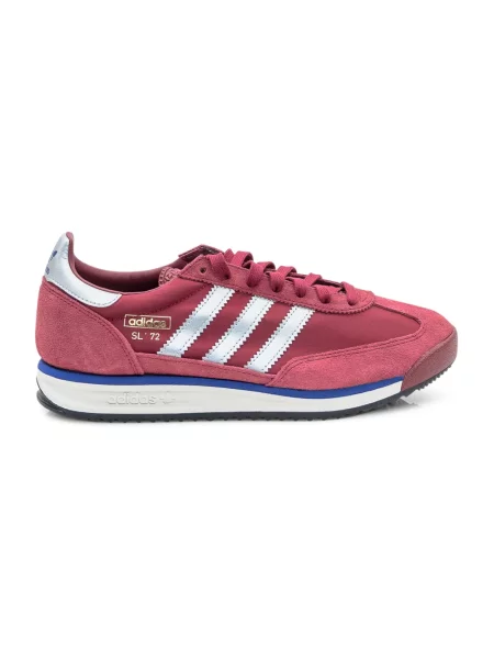 Sneakersy Adidas Originals zamszowe czerwone