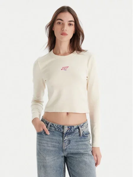 HUGO Bluza Duspark bež