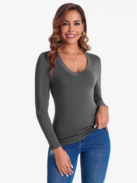 Imily Bela Tricou grafit gri