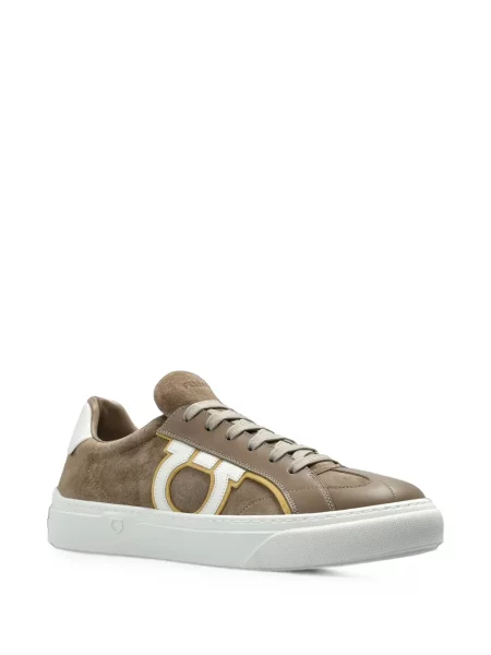 Sneakerși Ferragamo maro