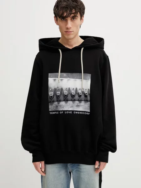 Худи Rick Owens Drkshdw черное