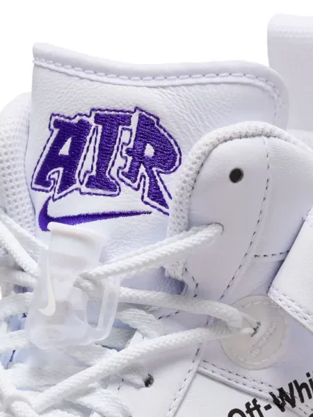 Nėriniuotos sportbačiai Nike X Off-white su raišteliais balta