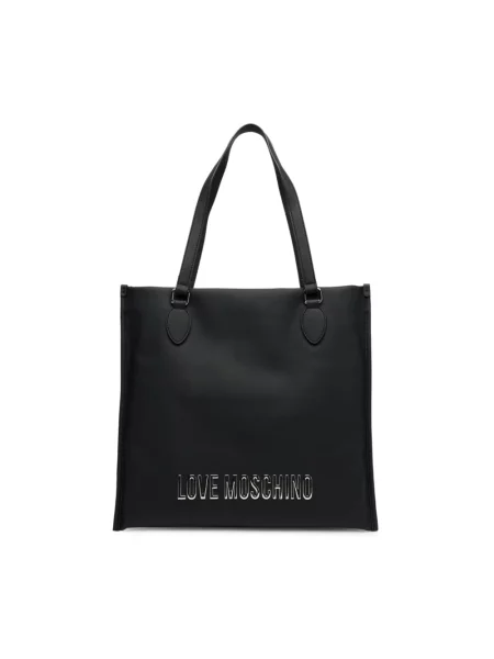 Love Moschino Torebki Kobieta ONE SIZE Eleganckie Torby z Zamknięciem na Logo czarny