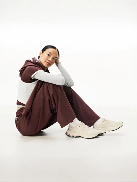 Повседневные кроссовки New Balance бежевые