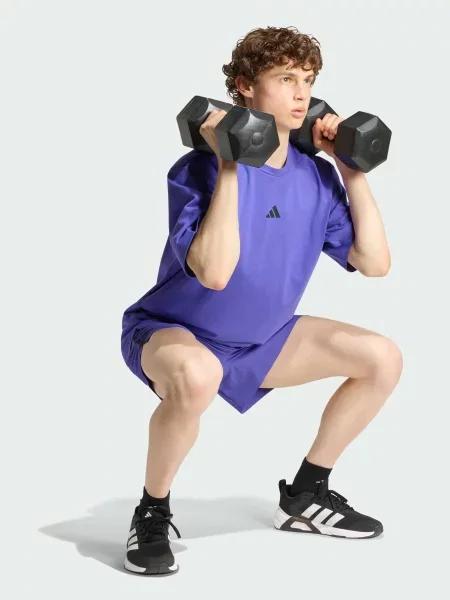 Спортивная футболка Adidas фиолетовая