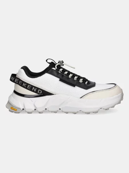 Weekend Max Mara sneakersy ALBATRO czarny białe