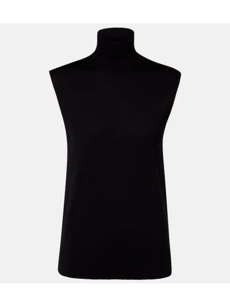 Kamizelka Toteme wełniana czarna