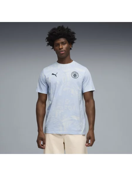 PUMA koszulka Manchester City ftblCulture Printed Akcesoria S niebieski