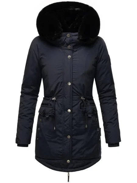 NAVAHOO Palton de iarnă Sweety Deluxe bleumarin