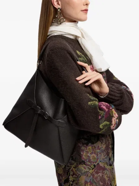 Geantă Ralph Lauren Collection maro