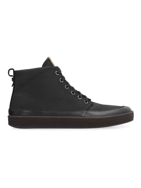 Sneakersy Volta skórzane czarne