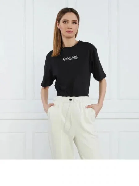 Calvin Klein Tricou COORDINATES LOGO GRAPHIC TRICOU negru