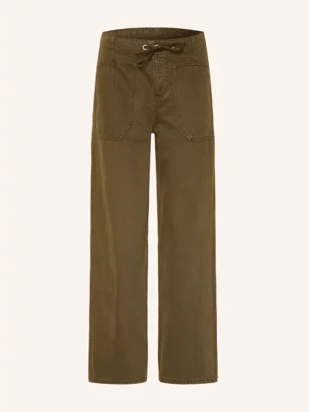 Ba&Sh Mom Džíny Cocy green khaki zelené