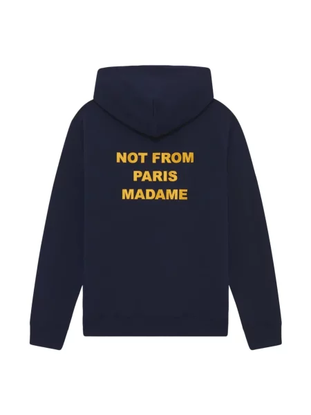 Bluza z kapturem Drole De Monsieur z kapturem niebieska
