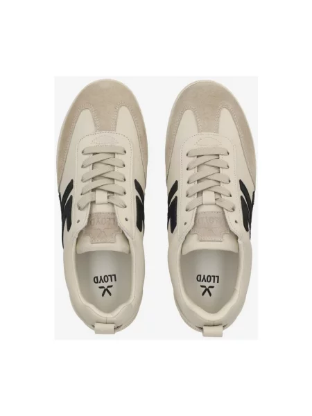 Sneakersy Lloyd skórzane beżowe