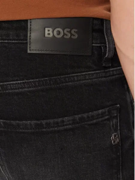 BOSS Džinsai Double B juoda