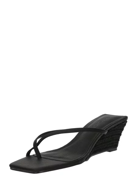 TOPSHOP Žabky Hannah' černá