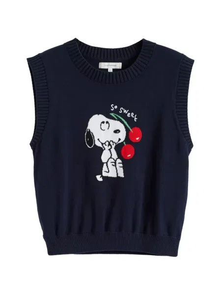 Top Chinti & Parker tricotate albastru