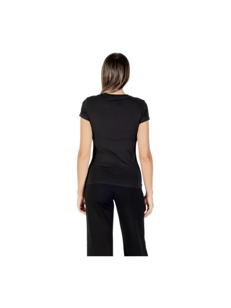 Kryształ górski koszulka Armani Exchange czarna