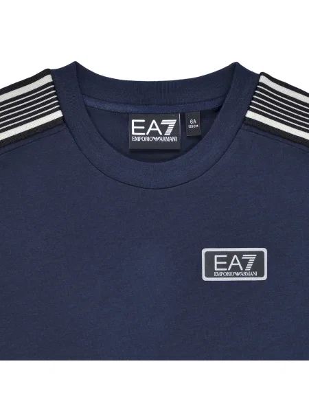 Tricou copii Emporio Armani Ea7 albastru