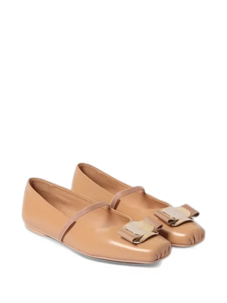 Μπαλαρίνες Ferragamo χωρίς τακούνι