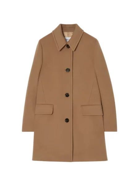 Palton Burberry de lână maro