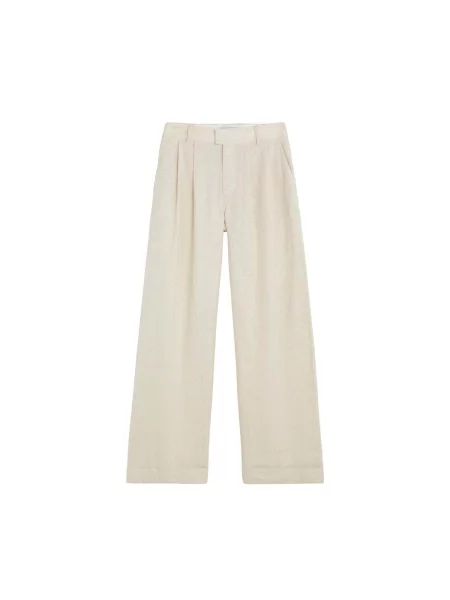 Scalpers Pantaloni natural alb