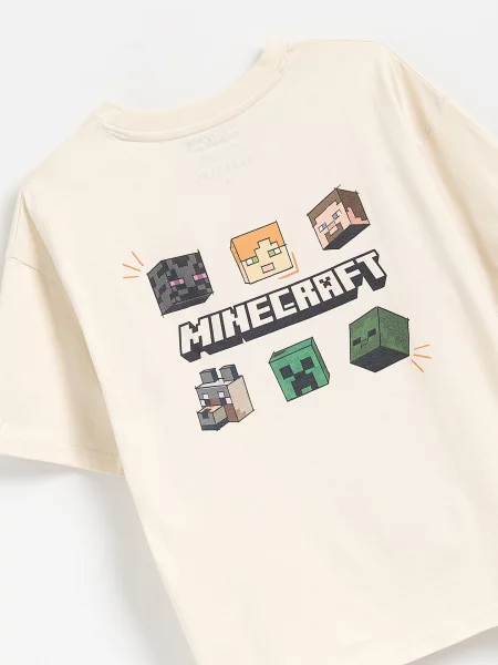 Reserved футболка Minecraft бежевий