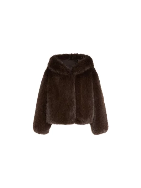 Bershka Palton de primăvară-toamnă maro