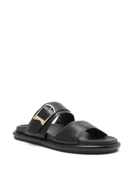 Sandale Santoni din piele negru