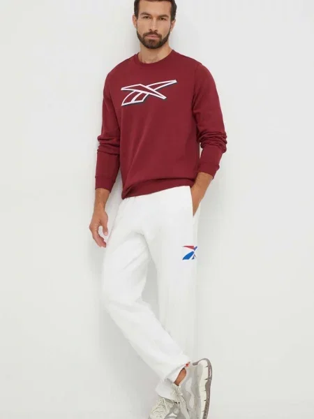 Tepláky Reebok Classic bílé