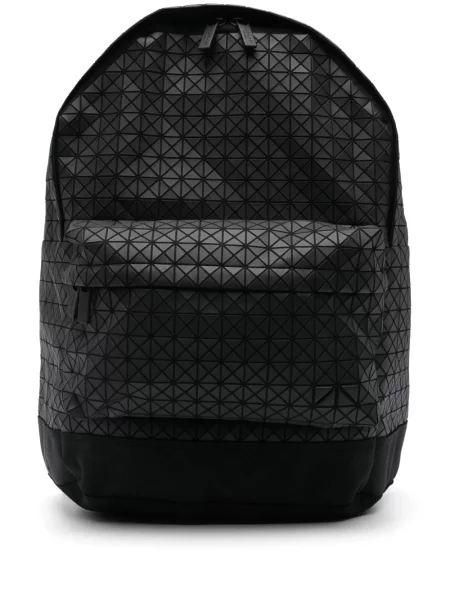 Rucsac Bao Bao Issey Miyake cu imprimeu geometric negru