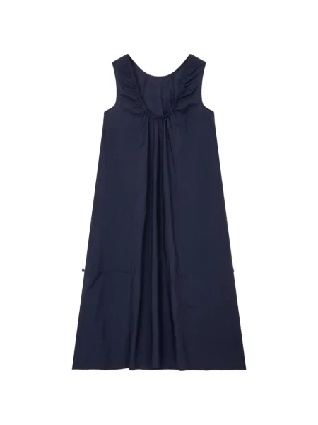 Rochie Tomboy fără mâneci cu cordon albastru